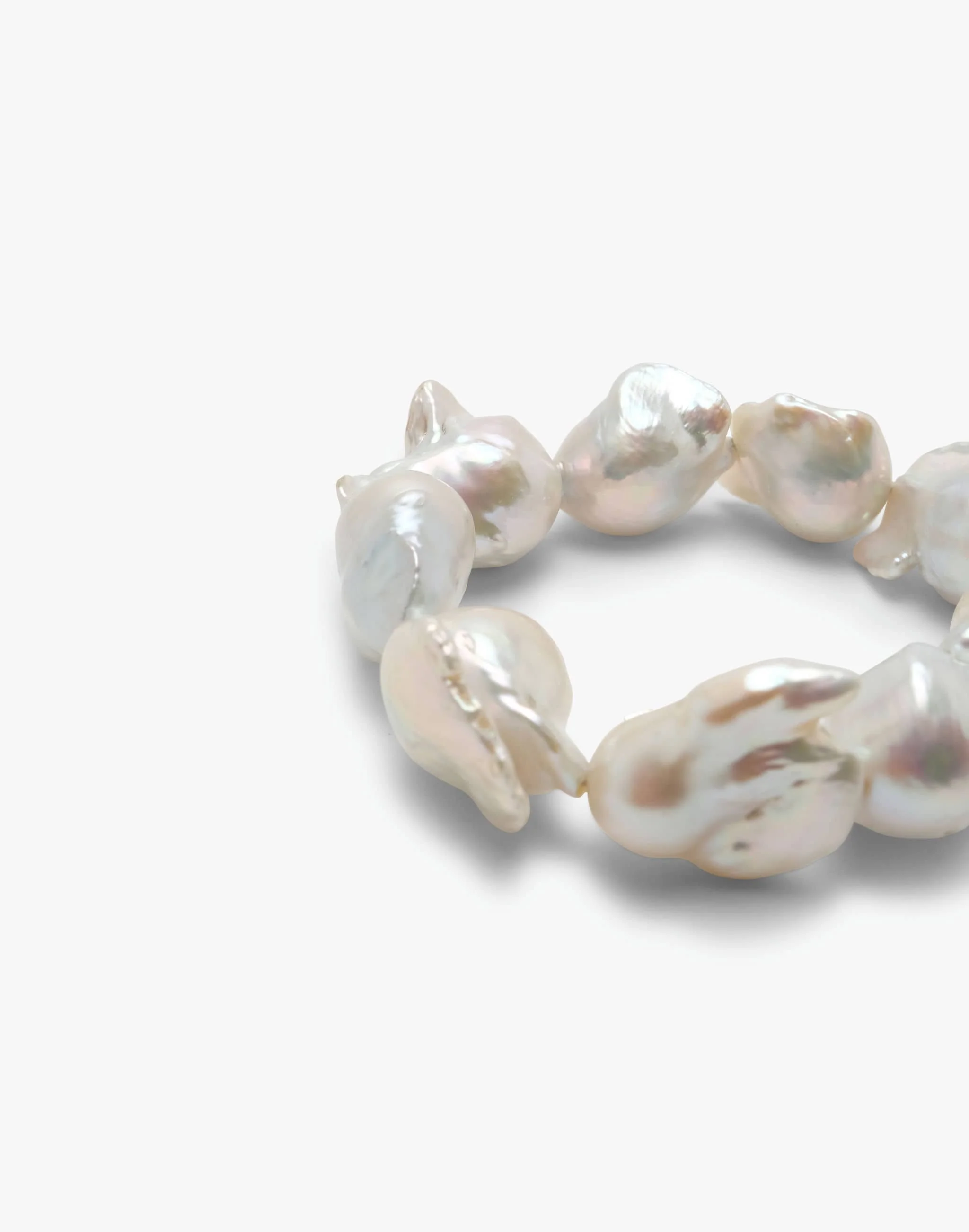 Aire bracelet: baroque pearls - Image 4