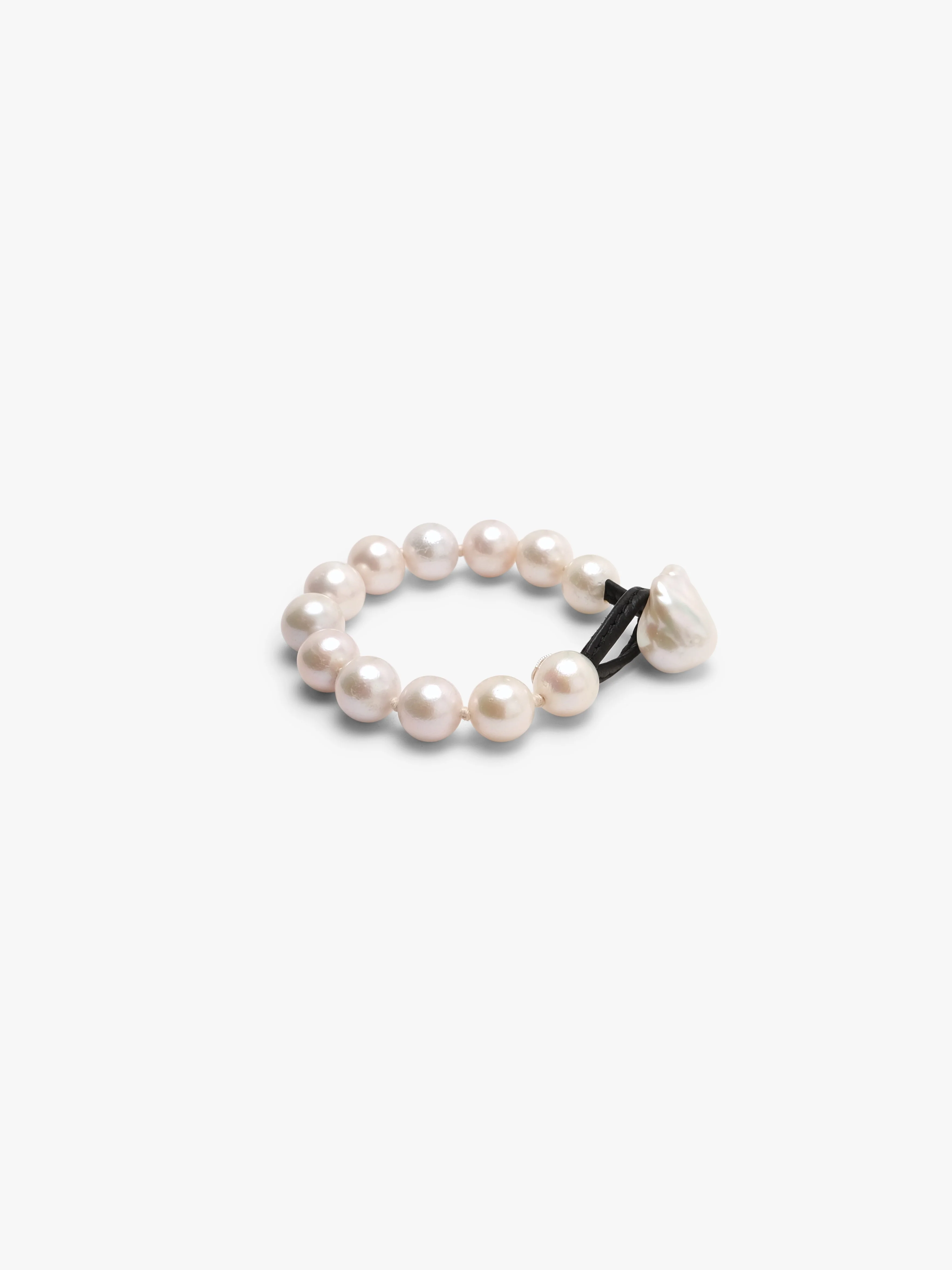 Aube bracelet: freshwater pearls - Image 6