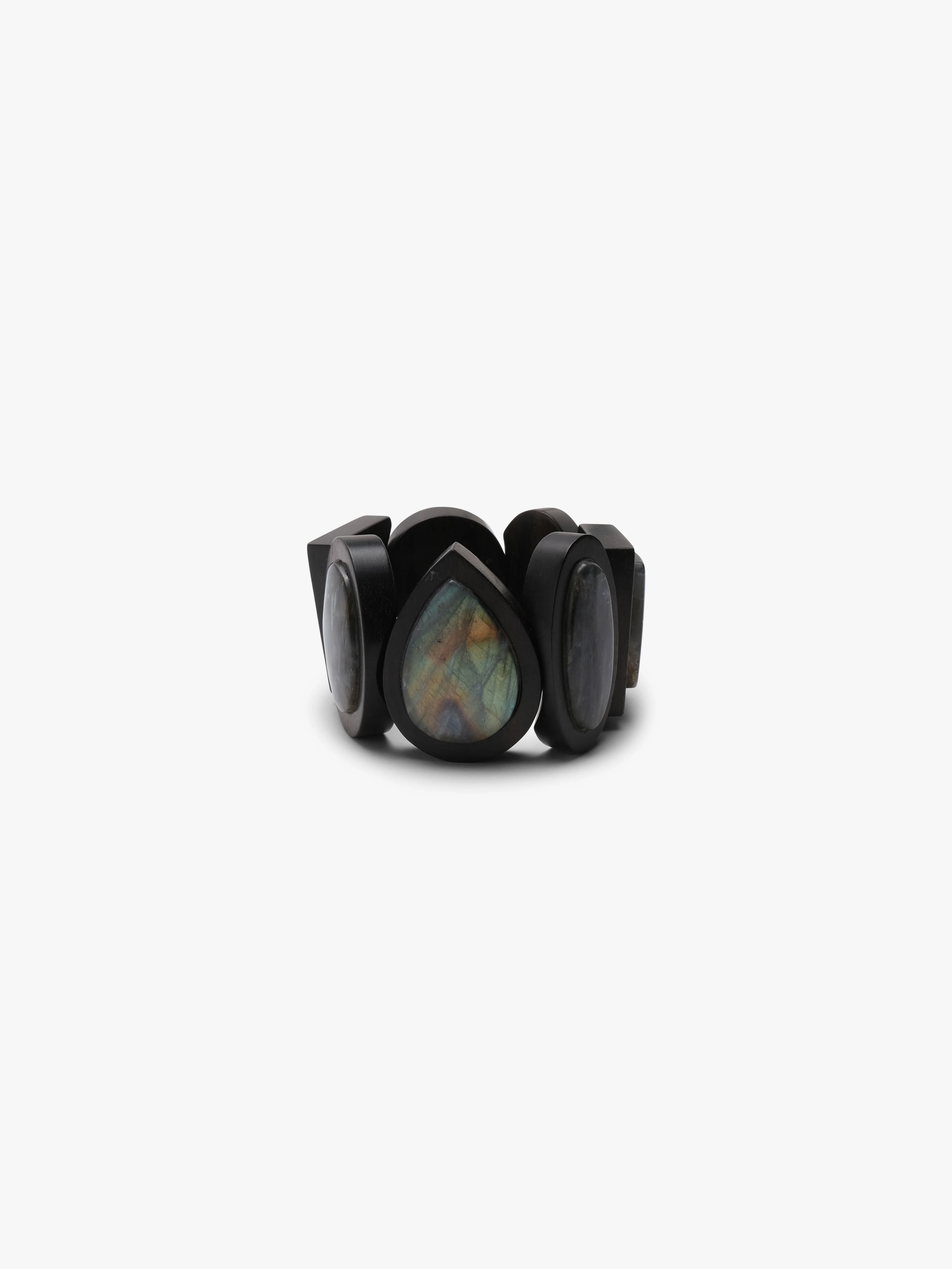 Bracelet: labradorite, ebony - Image 4