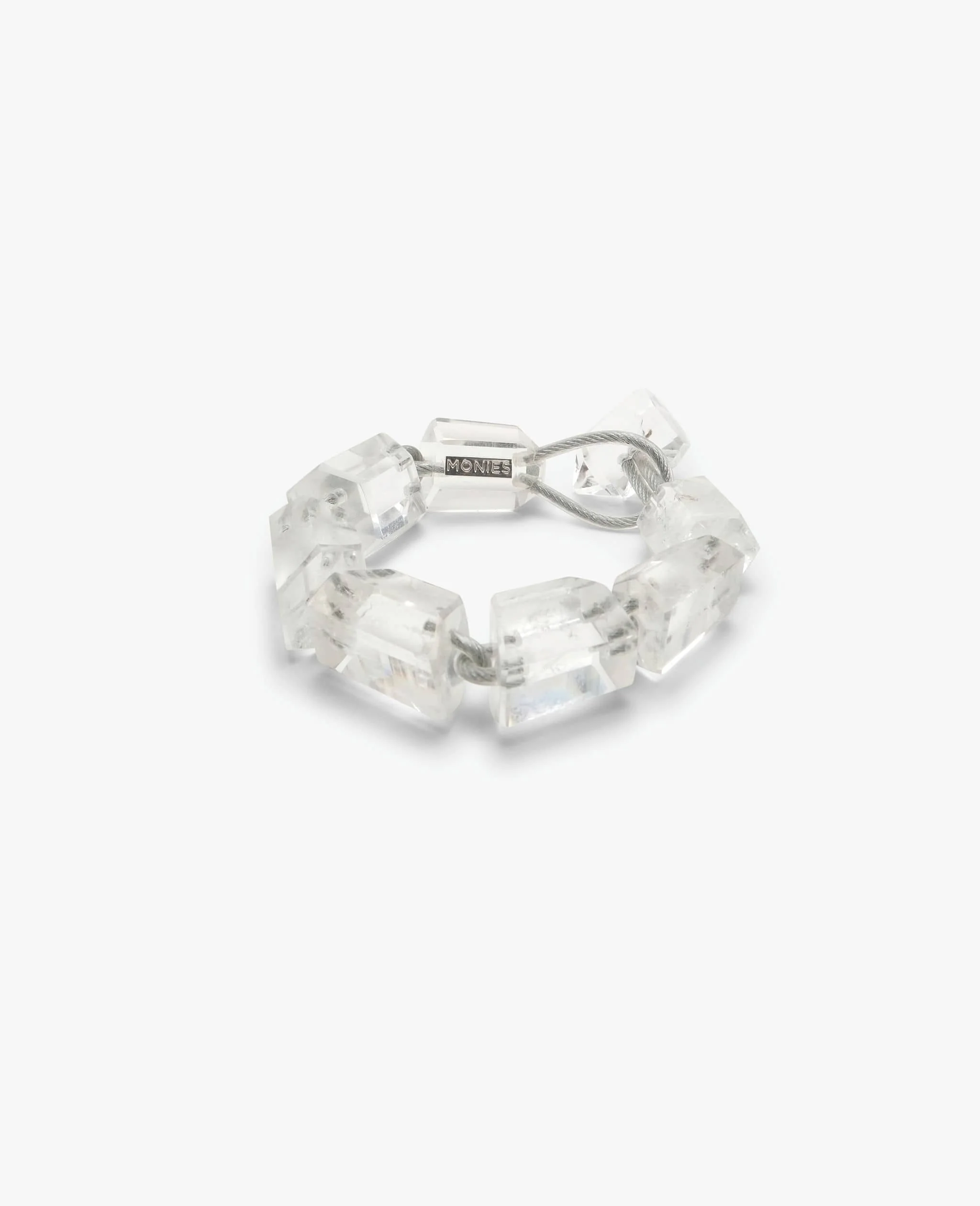 Axial bracelet: mountain crystal, wire - Image 5
