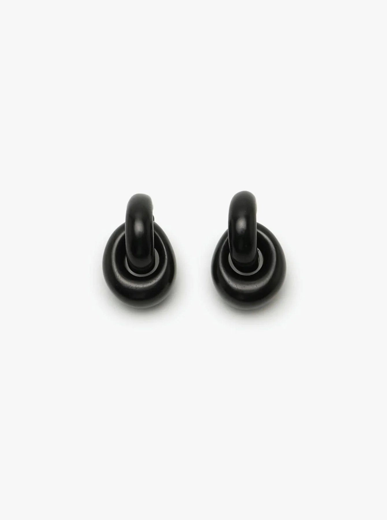 Havana earrings: black acacia - Image 5