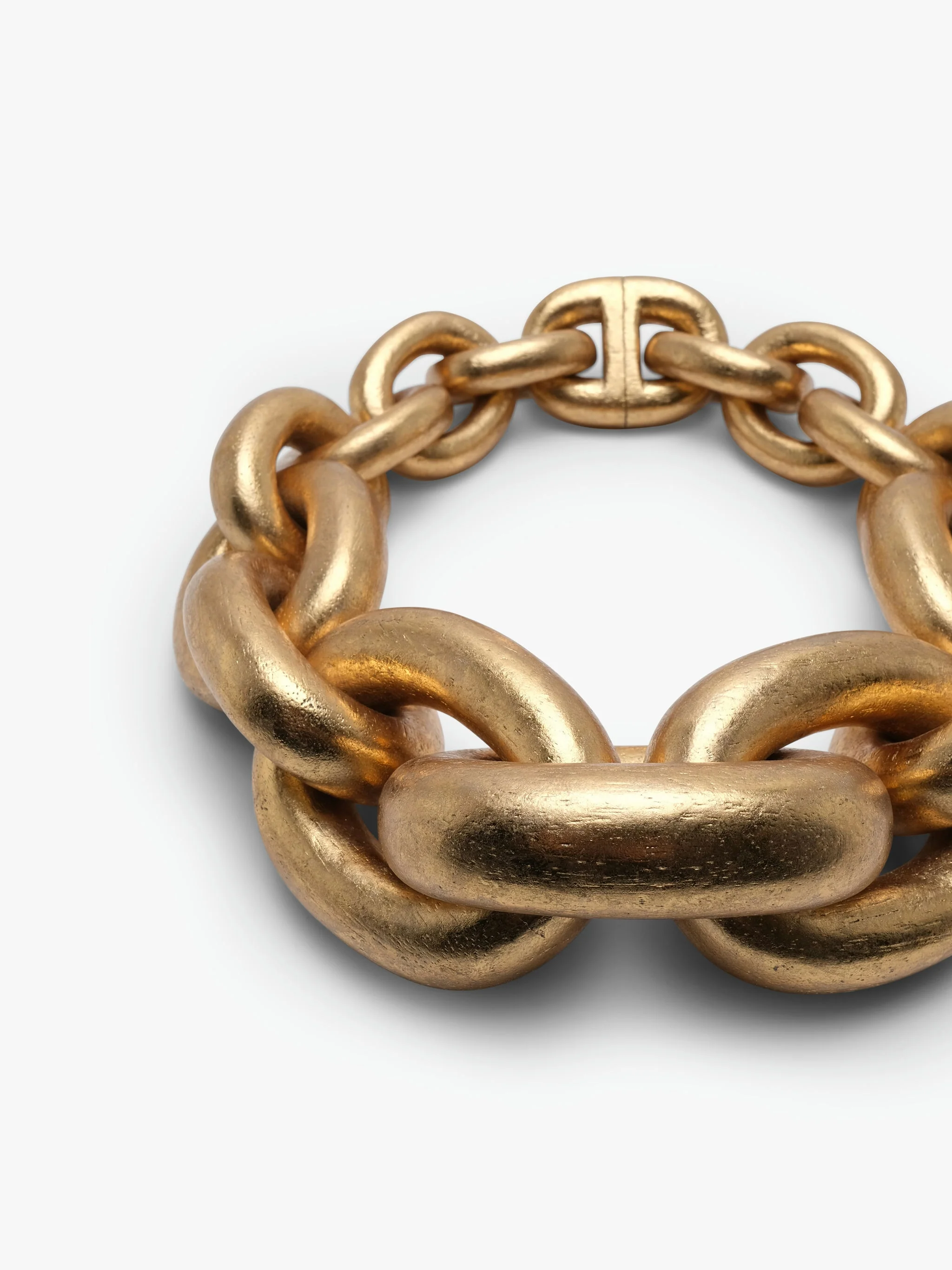 Seoul necklace: acacia, goldfoil - Image 5