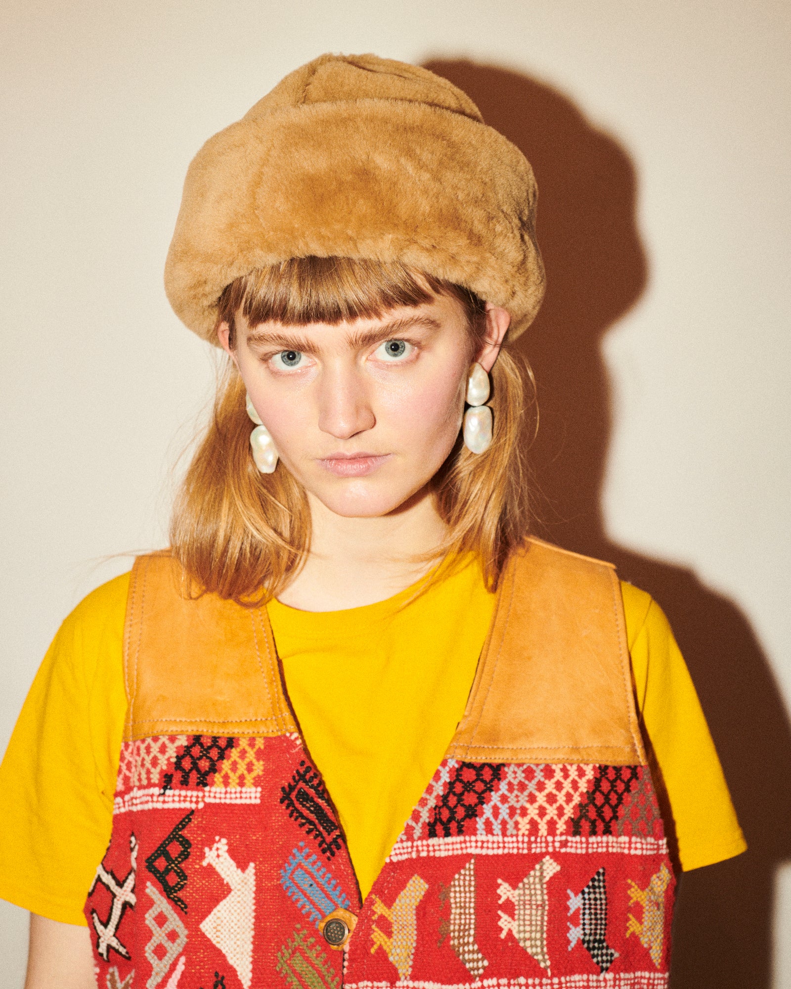 Sable earrings: double baroque pearls - Image 7