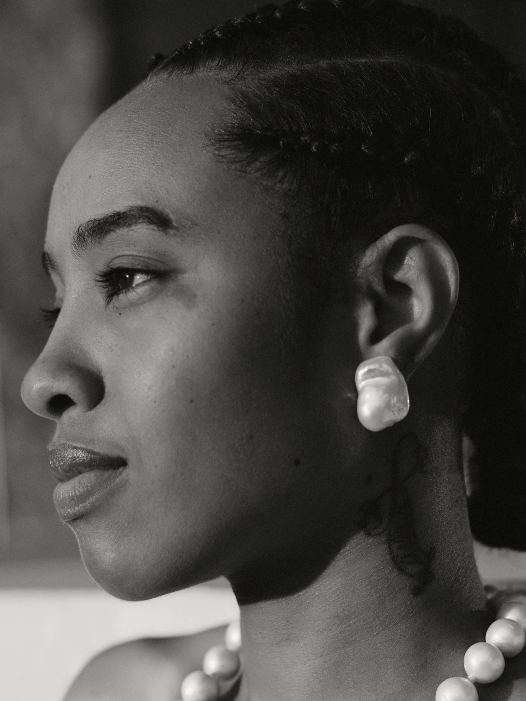 Marée earrings: baroque pearls - Image 6