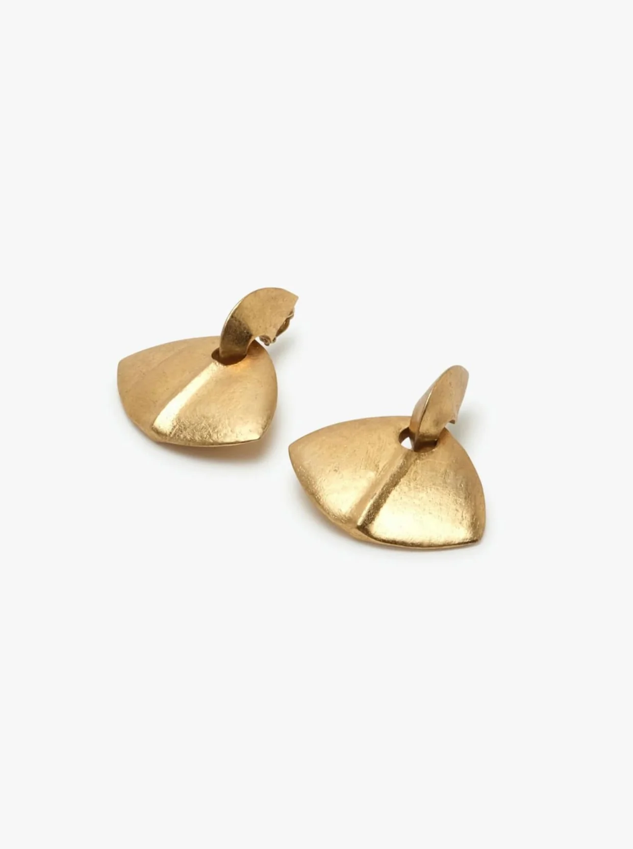 Florence earring: acacia, goldfoil - Image 3
