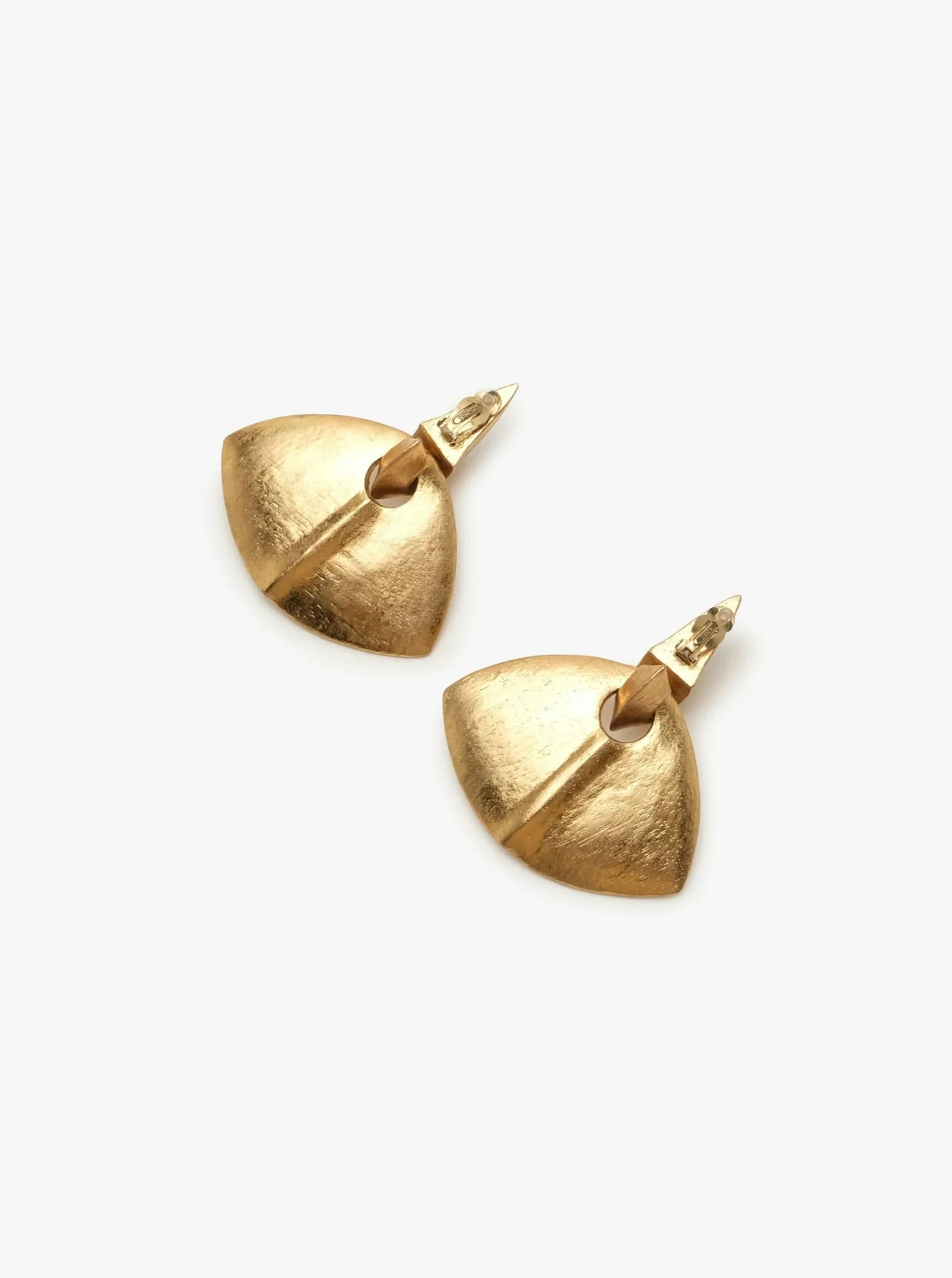 Florence earring: acacia, goldfoil - Image 4