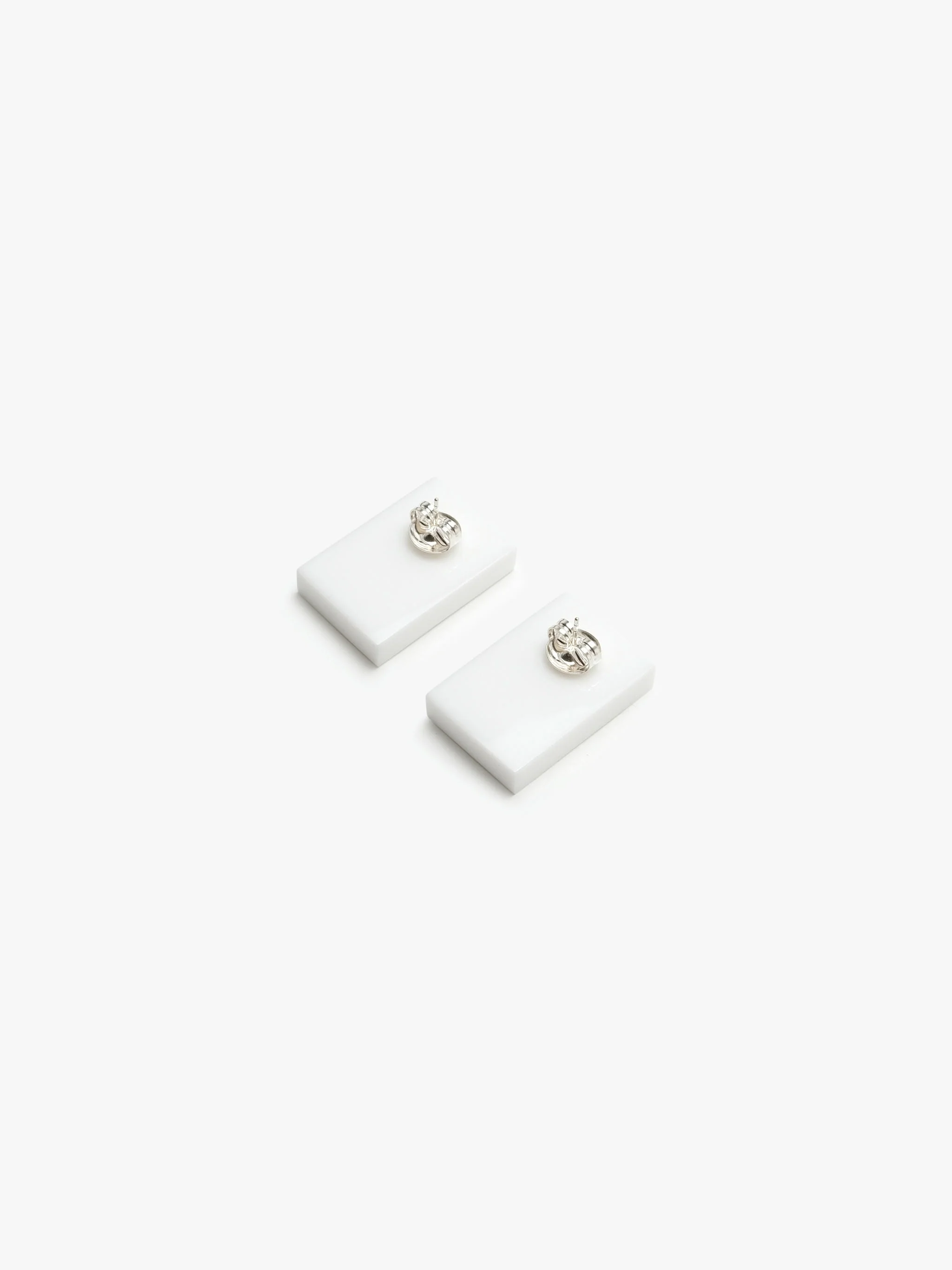 Harlow earring: white - Image 3