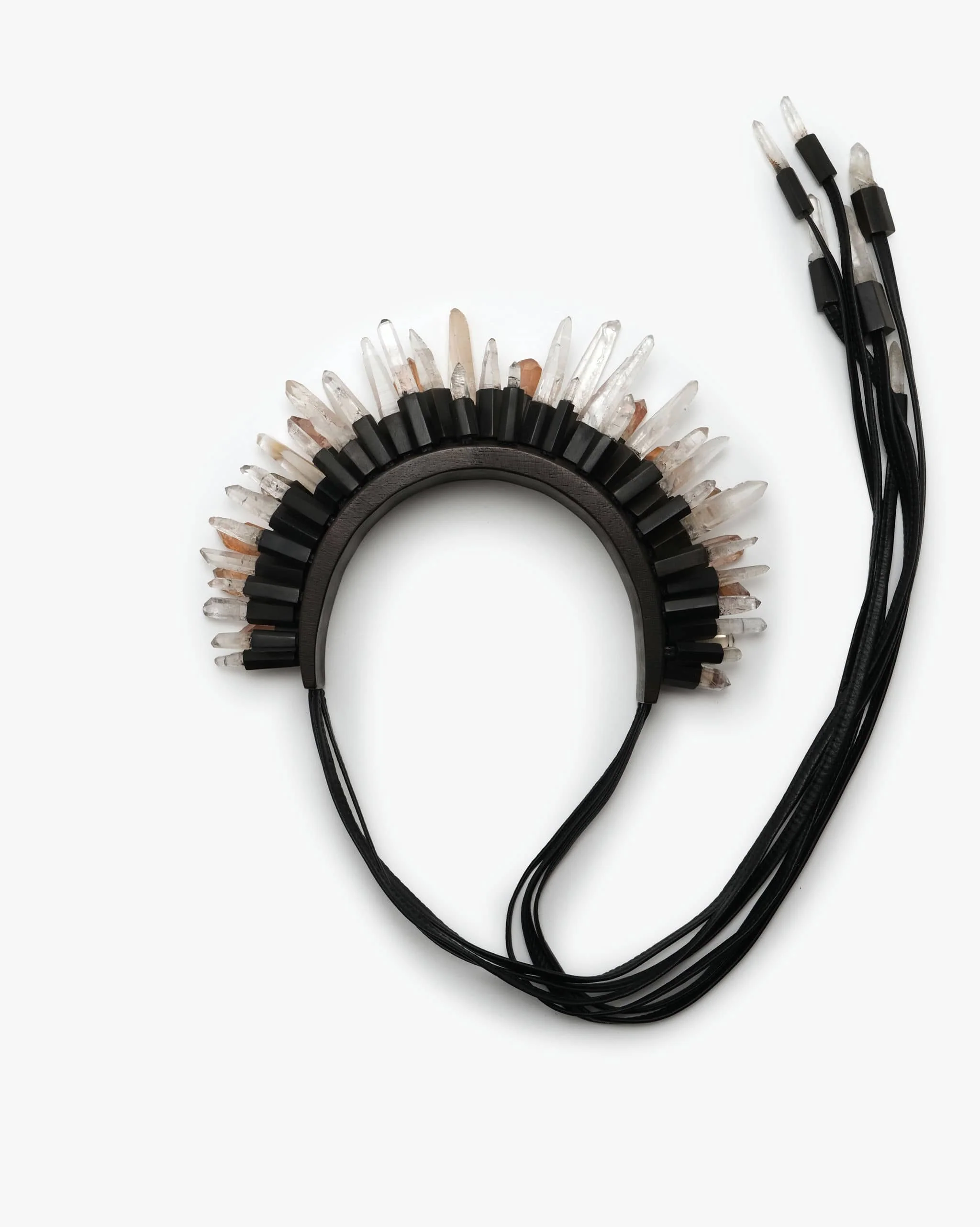50th anniversary head piece: bog oak, mountain crystal - Image 4