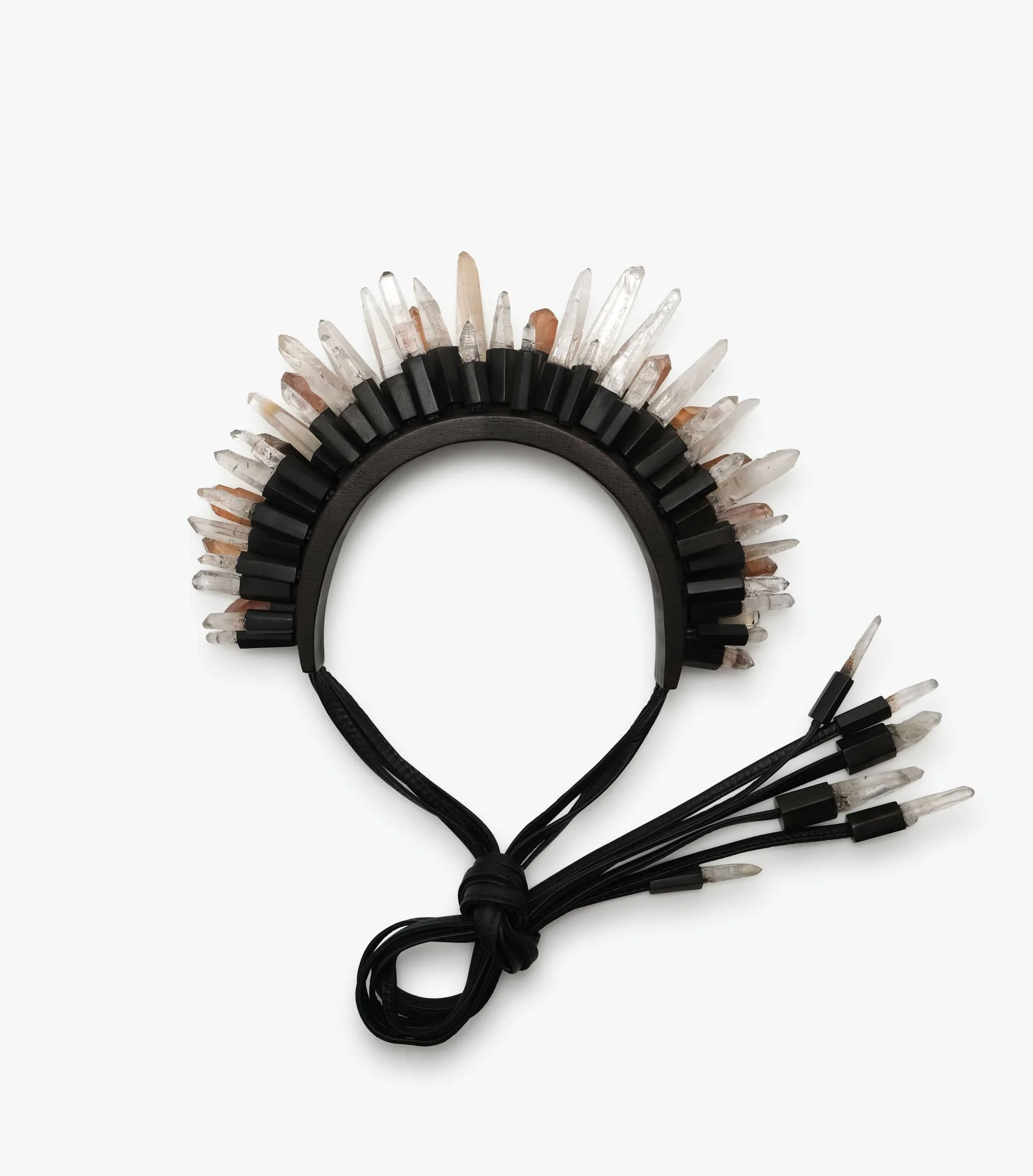 50th anniversary head piece: bog oak, mountain crystal - Image 6