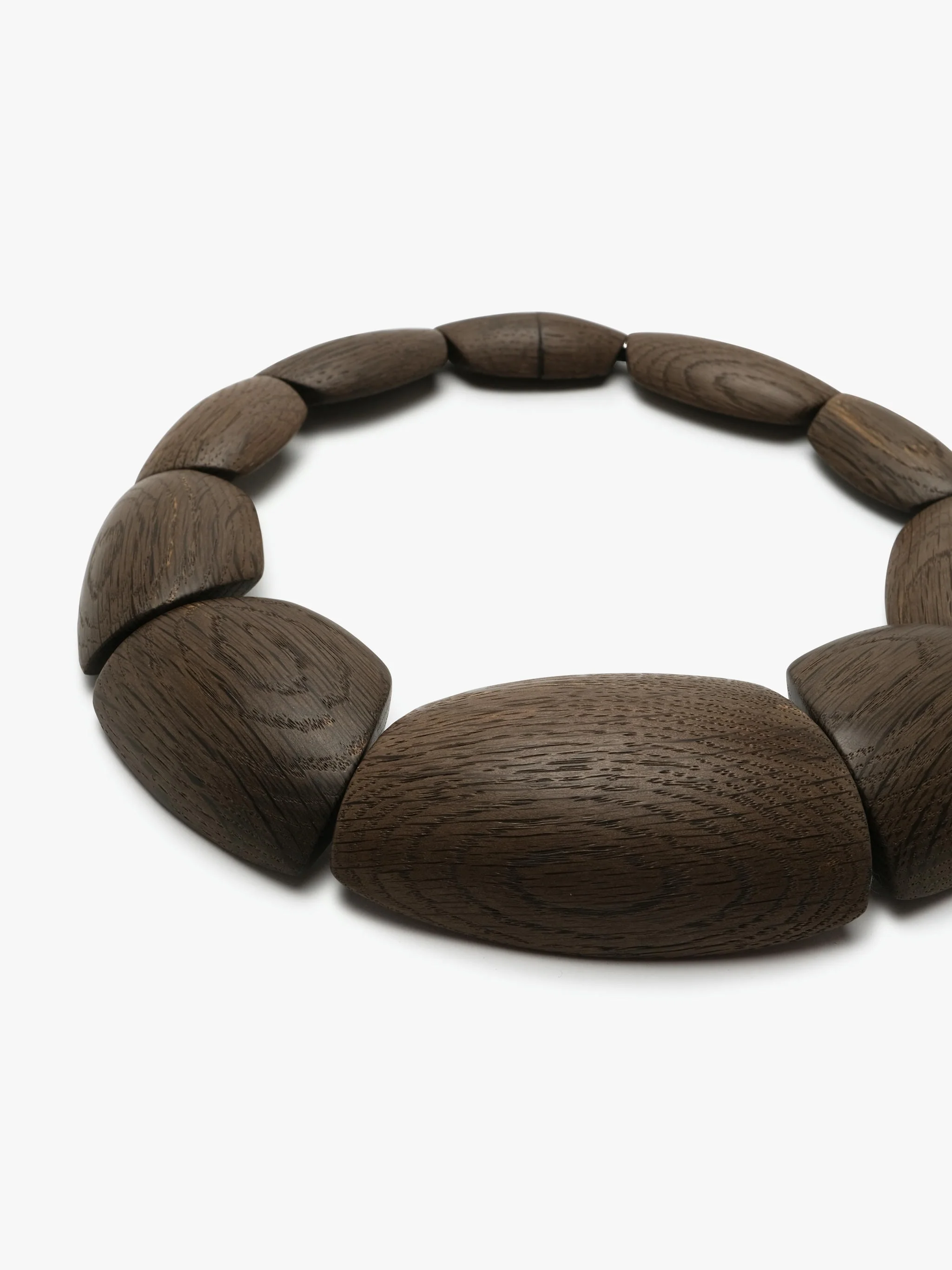 Jade necklace: bog oak - Image 3