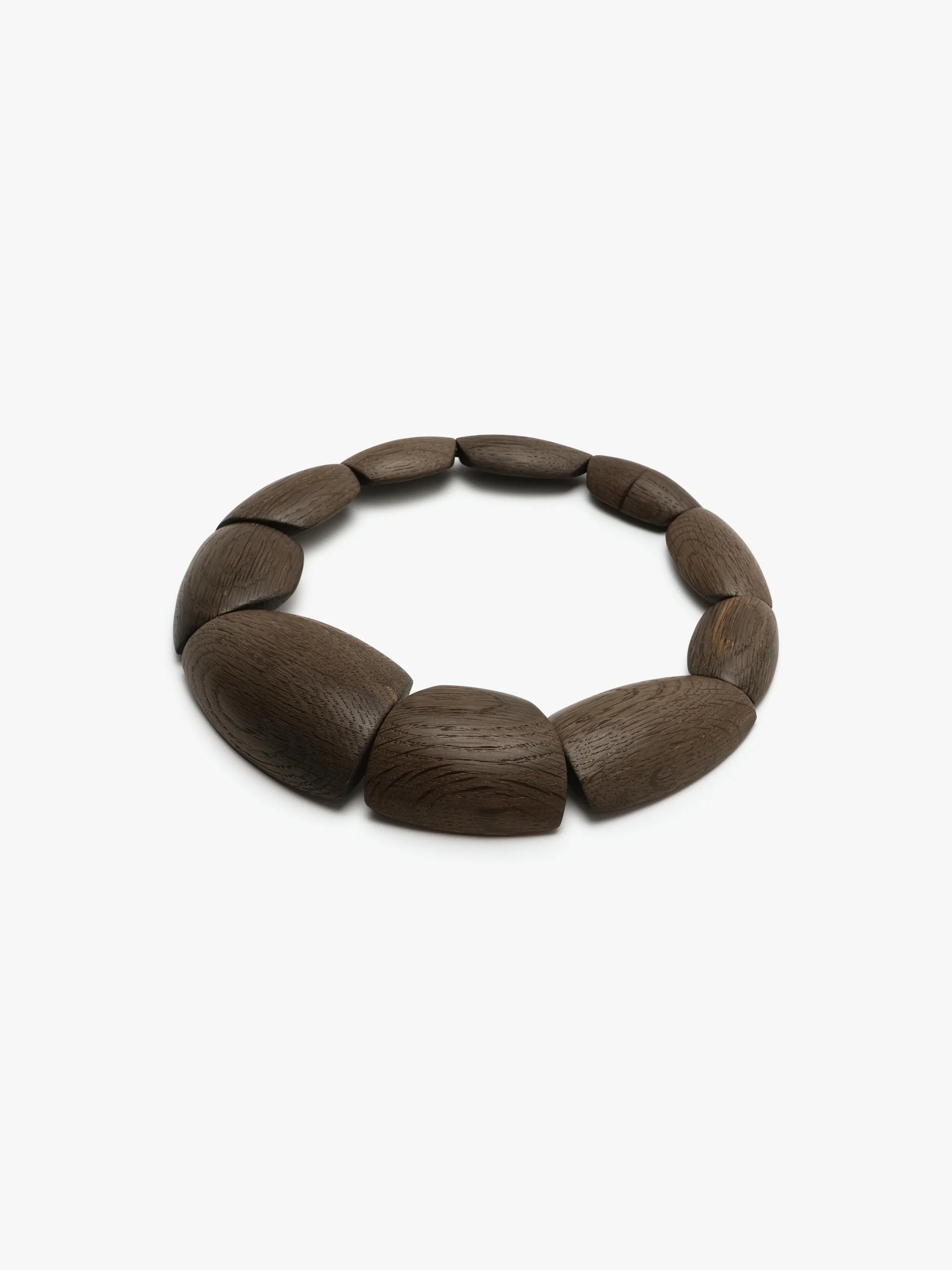 Jade necklace: bog oak - Image 4