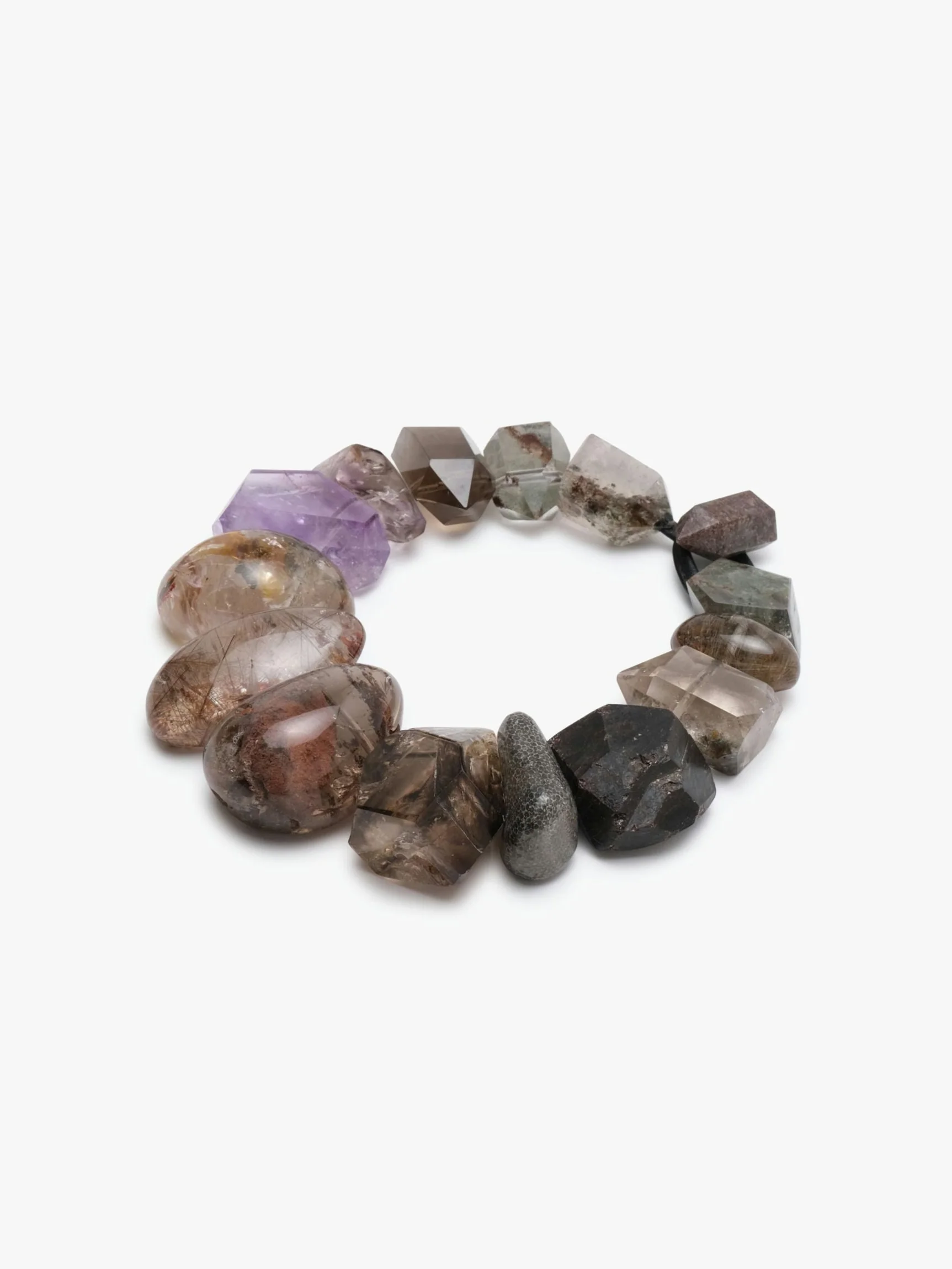 Necklace: multi materials - Image 3