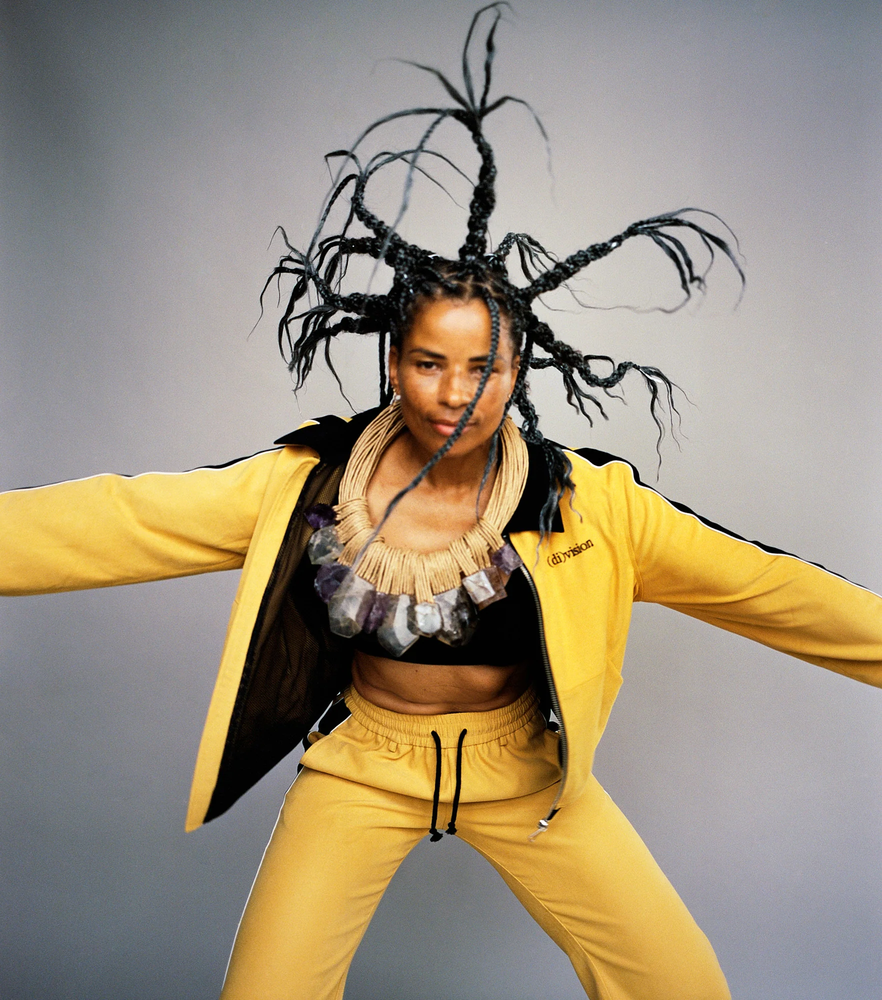 50th anniversary necklace: amethyst, crystal, quartz - Image 6