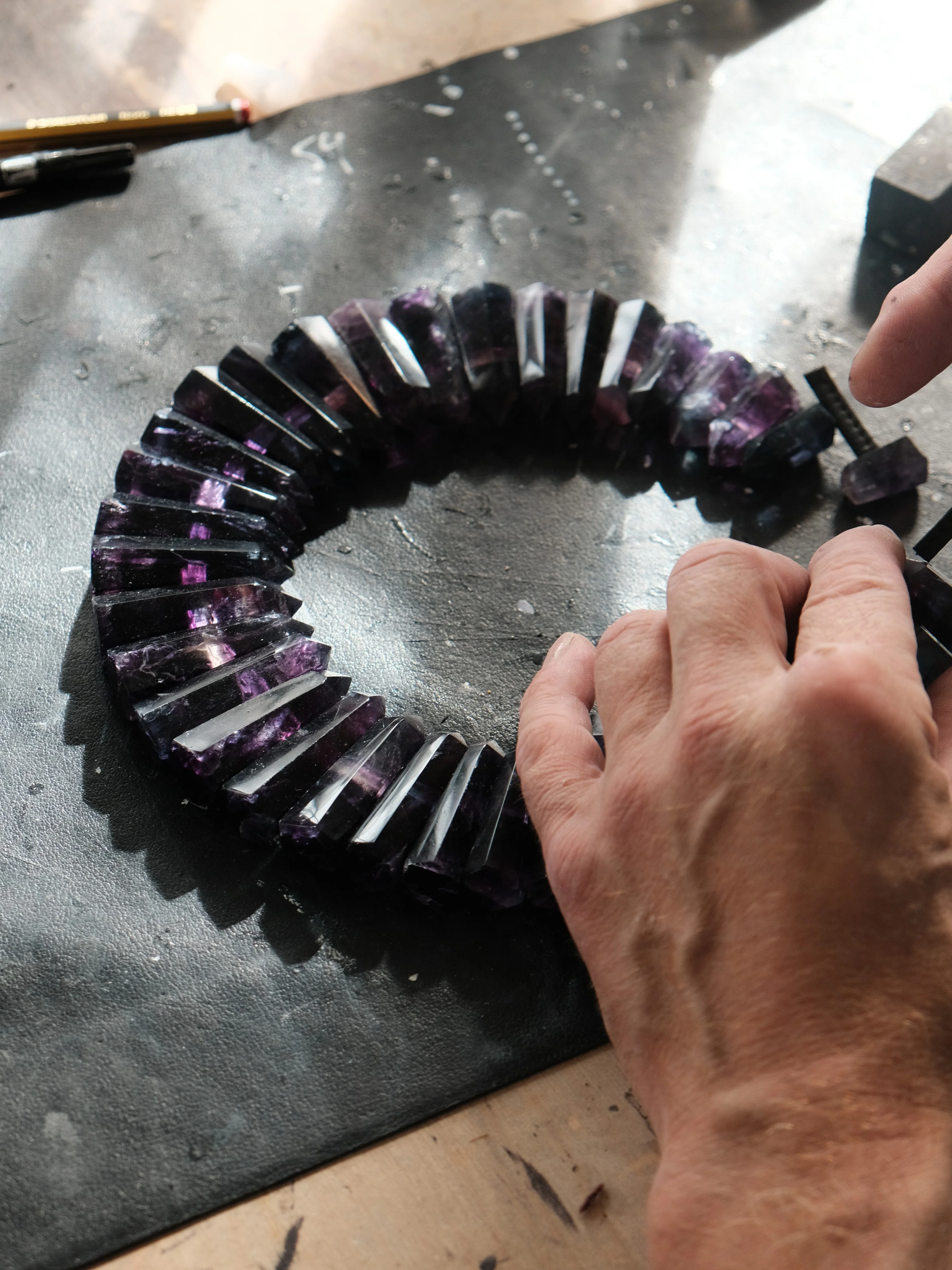 Necklace: flourite - Image 4