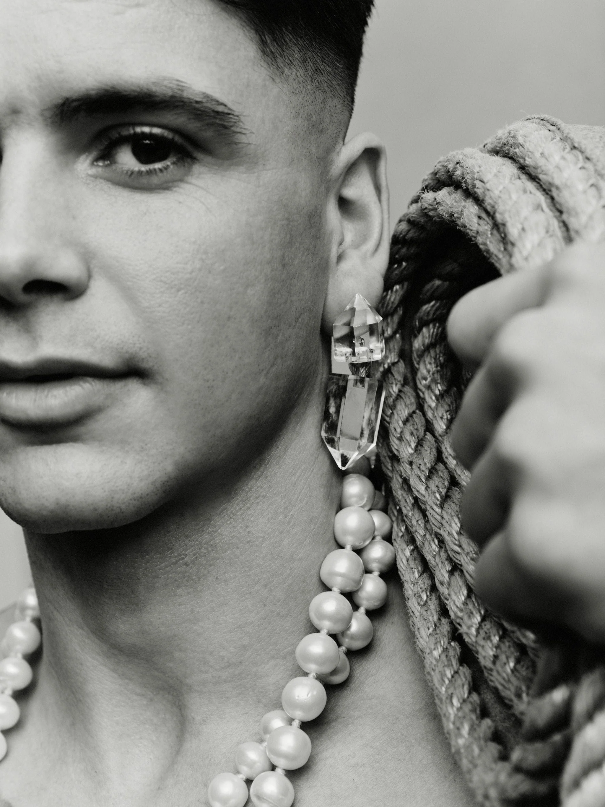 Astrée necklace: freshwater pearls - Image 9