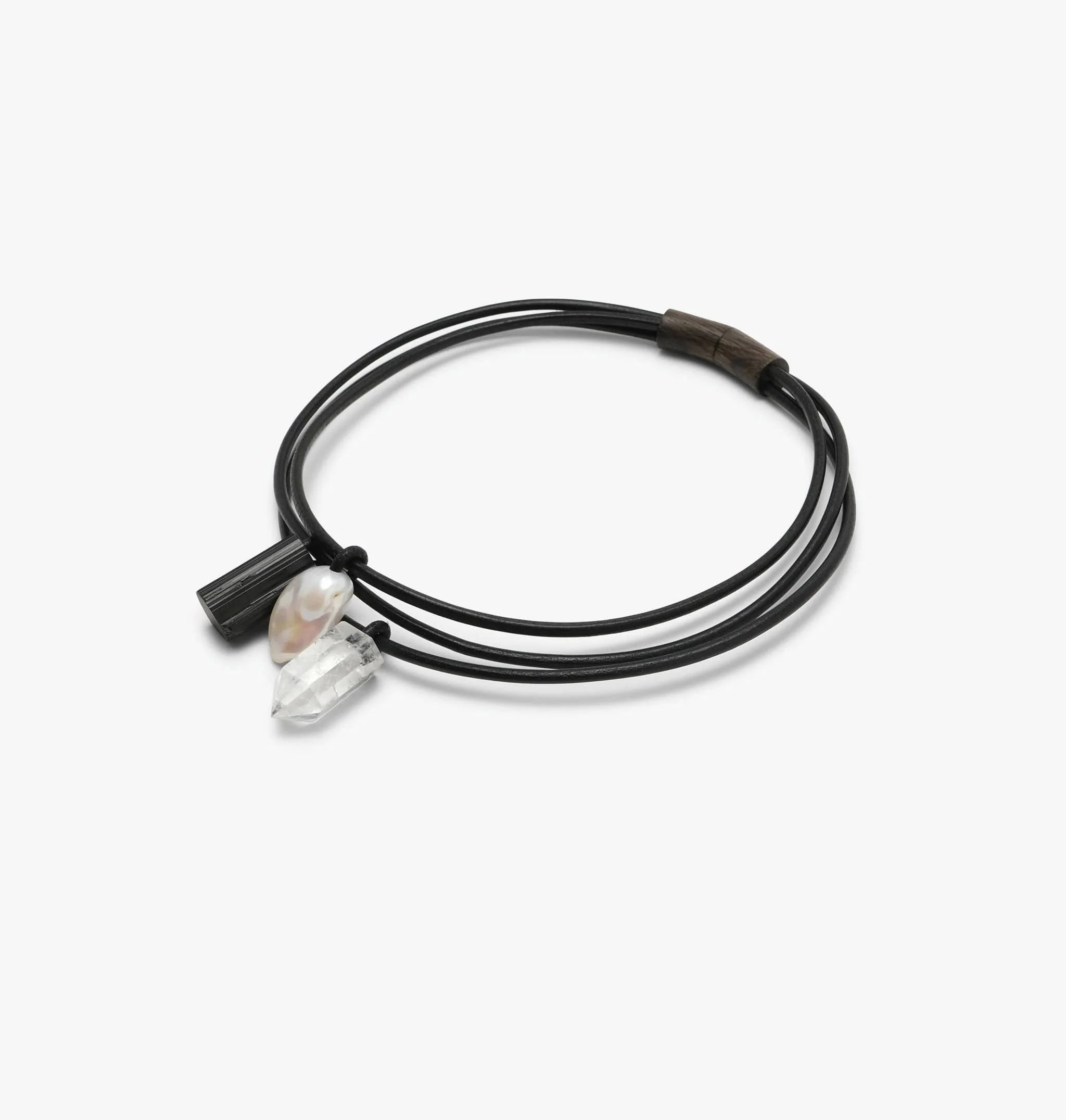 Marbre necklace: mixed materials - Image 5