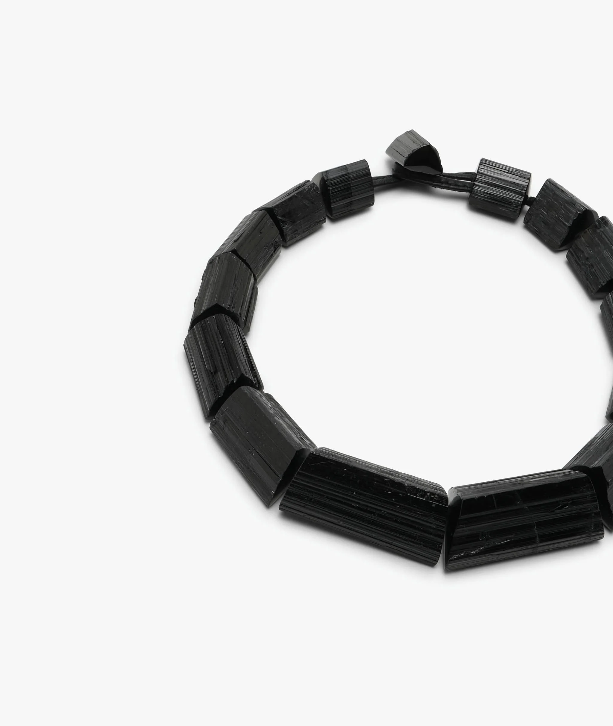 Sombre necklace: black tourmaline - Image 3