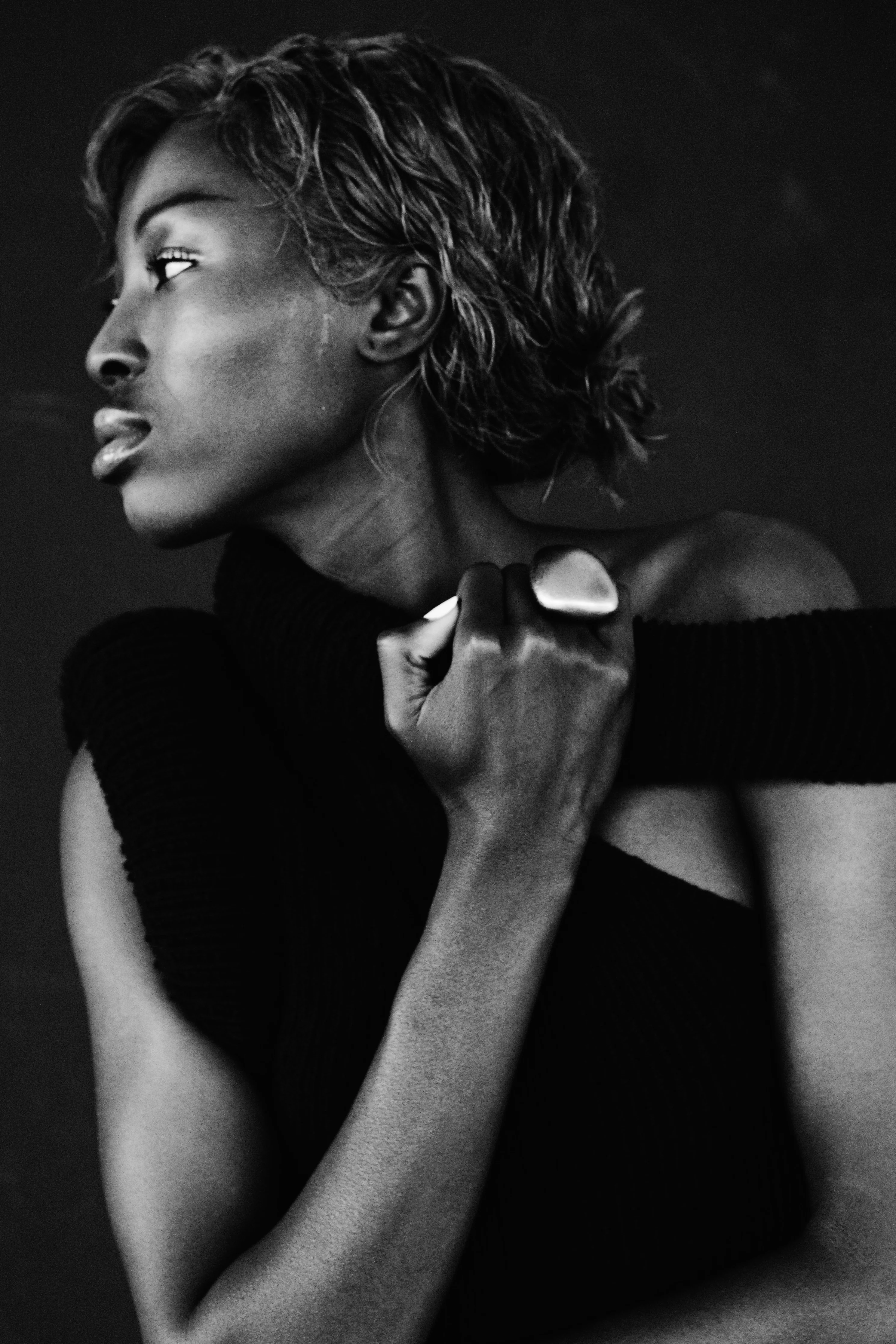 Pinea ring: acacia, dark silverfoil - Image 4