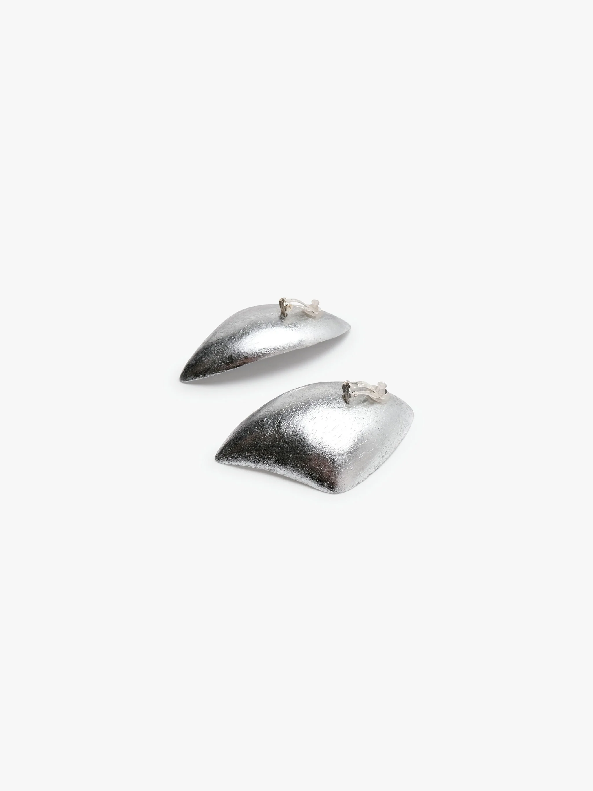 Riva earrings: acacia, silverfoil - Image 3