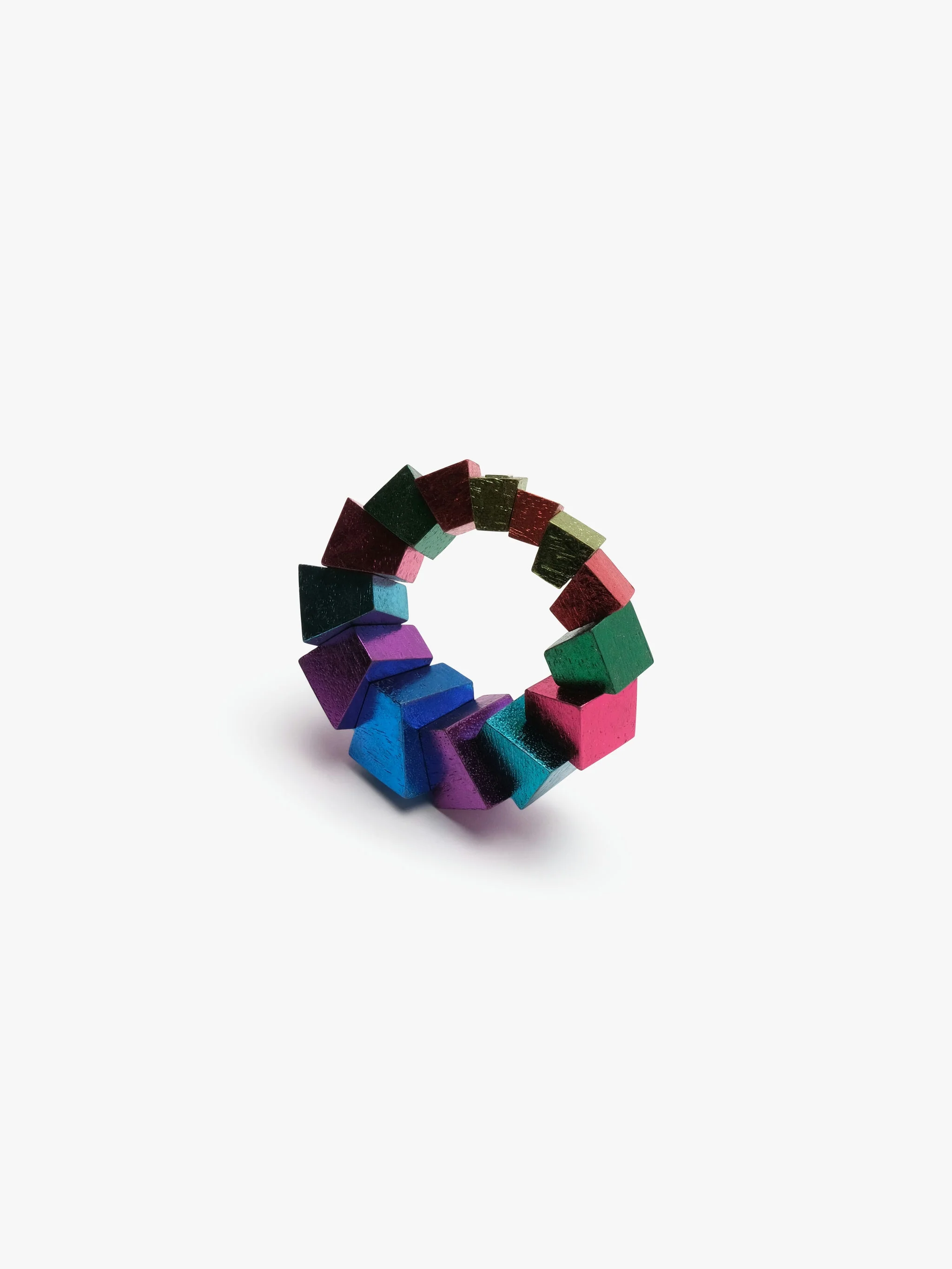 Rivius bracelet: acacia, metallic foil - Image 3