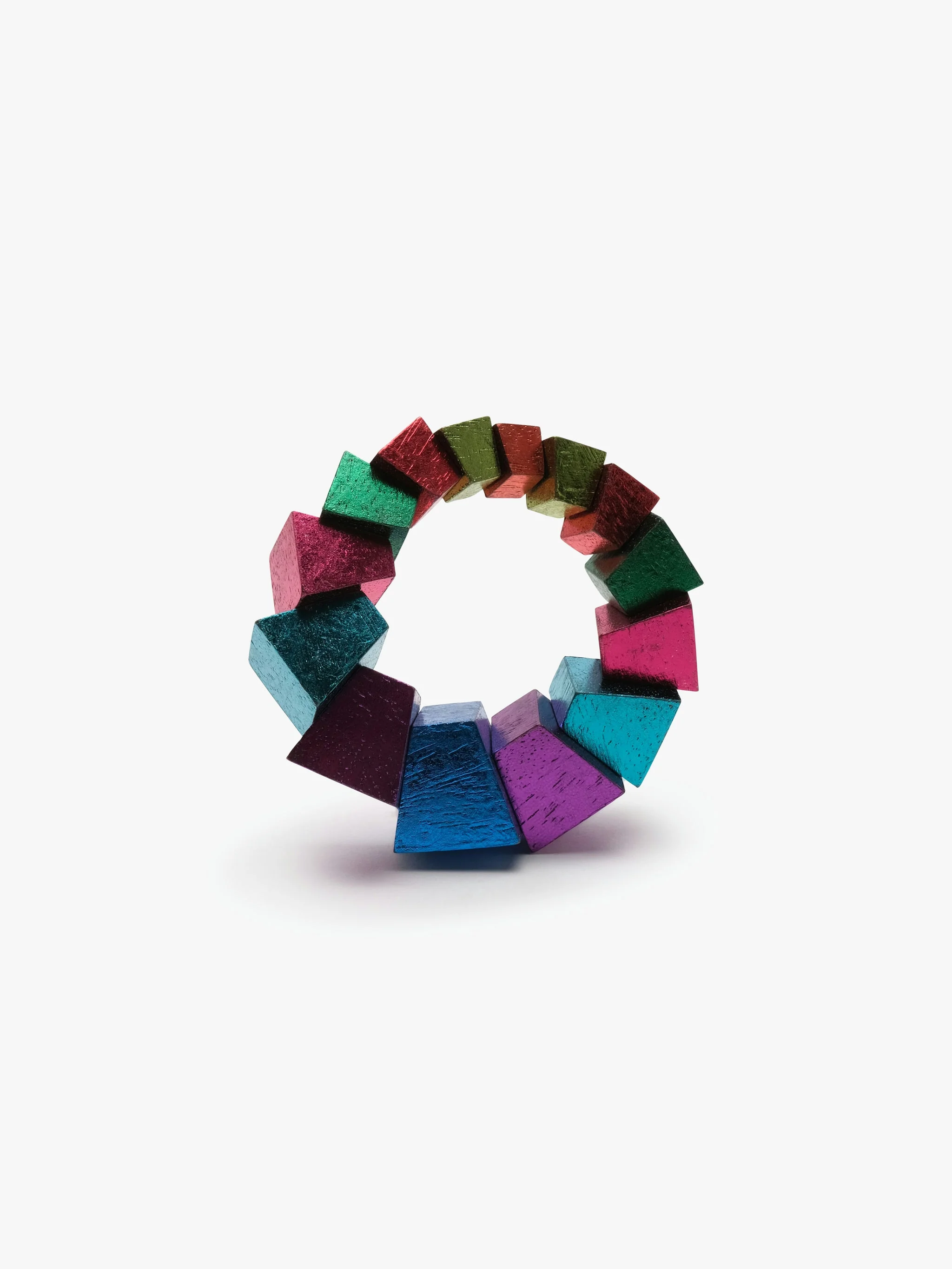 Rivius bracelet: acacia, metallic foil - Image 4