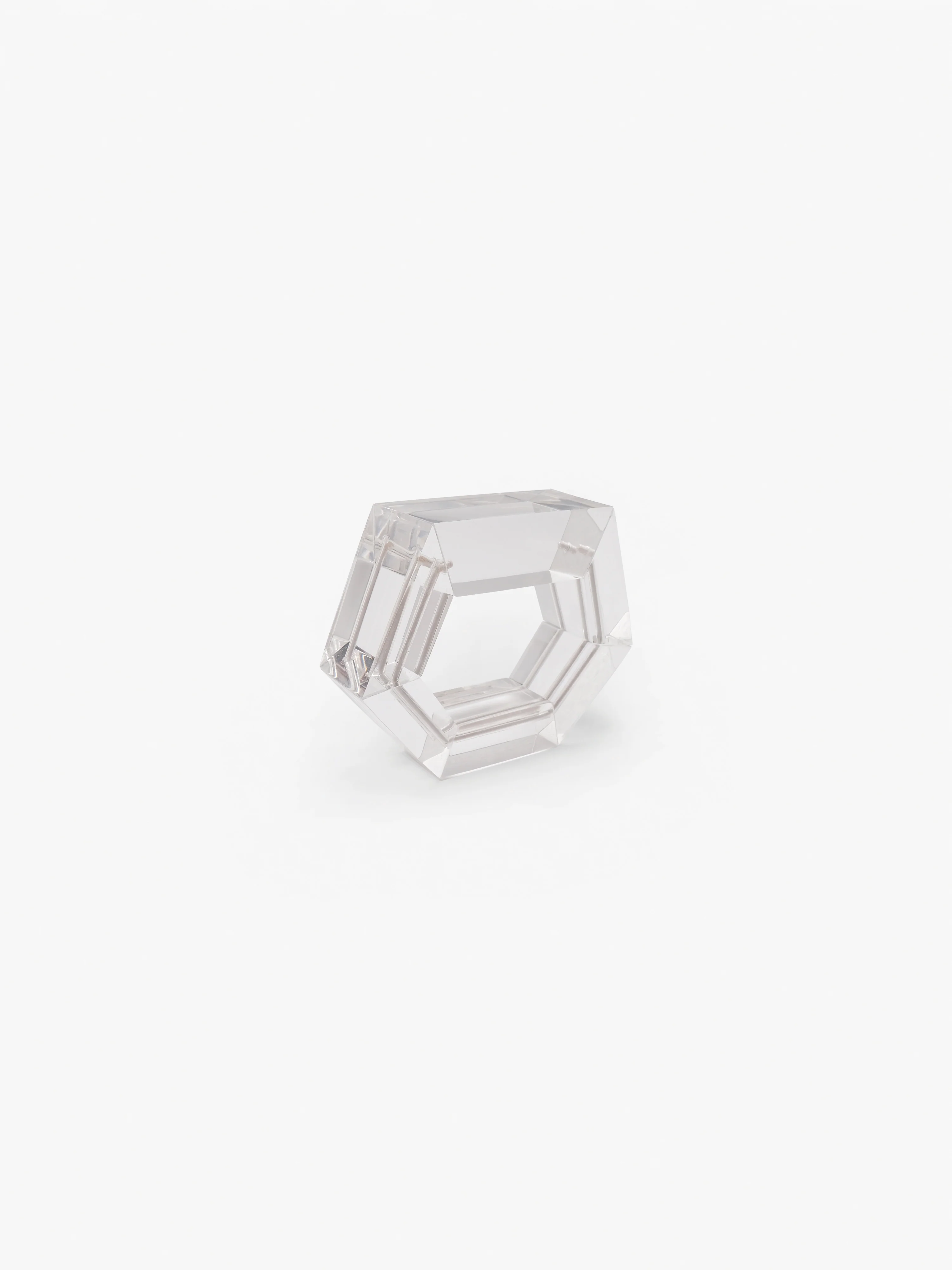 Thalia bracelet: clear greencast - Image 7